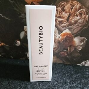 BEAUTYBIO THE NIGHTLY Overnight Retinol Repair Serum‎ - 1 oz SEALED - Hyaluronic